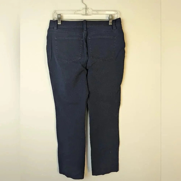 Lauren Ralph Lauren Blue Canvas Pants / 6 - Picture 4 of 4